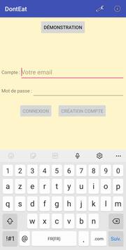 DontEat ScreenShot Connect