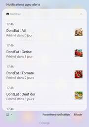 DontEat ScreenShot Notifications